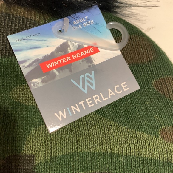 COPY - Unisex Jeep embroidered patch hat with black Pom Pom on new Camo print h… - Picture 3 of 4